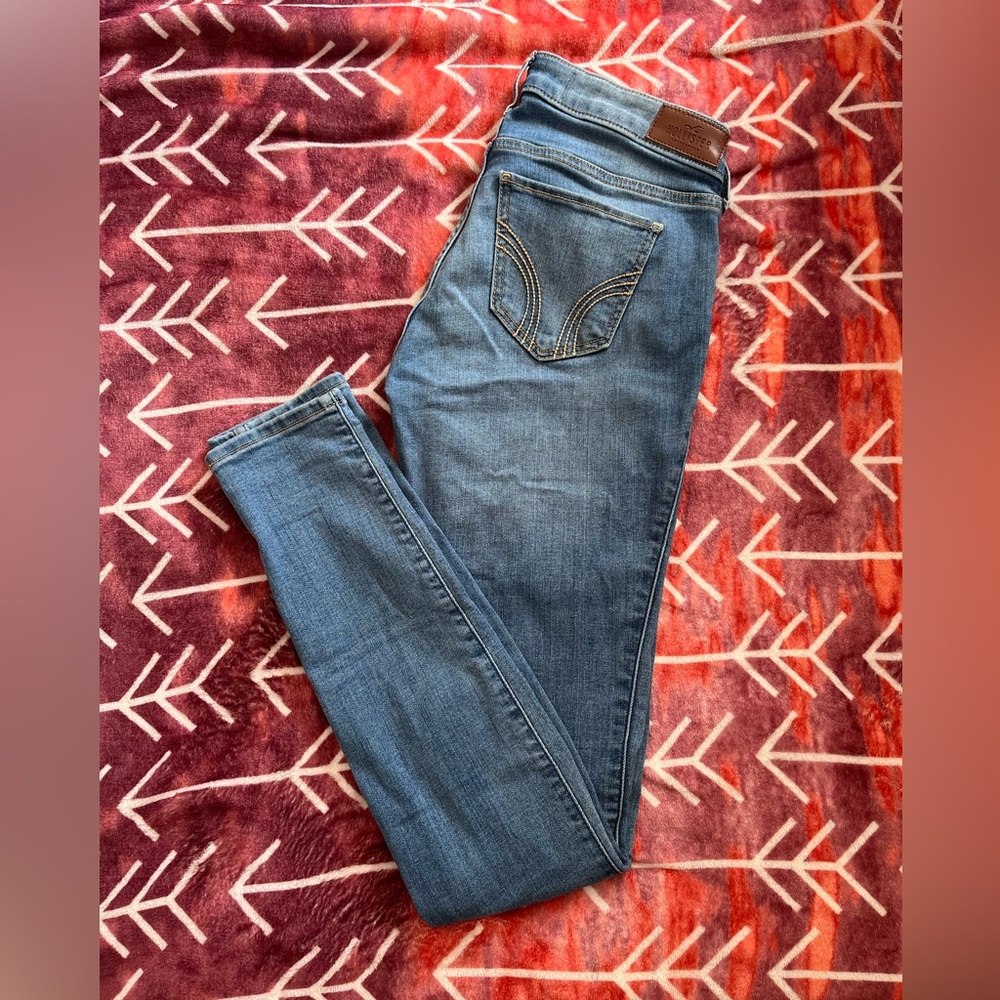 Distressed Hollister Jeans